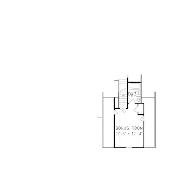 Traditional House Plan Bonus Room - Sunshine Ridge Ranch Home 056D-0089 - Shop House Plans and More