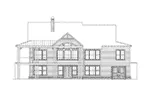 Lowcountry House Plan Rear Elevation - Wylie Park Country Home 056D-0093 - Shop House Plans and More