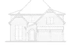 Tudor House Plan Front Elevation - Kessner European Home 056D-0094 - Shop House Plans and More