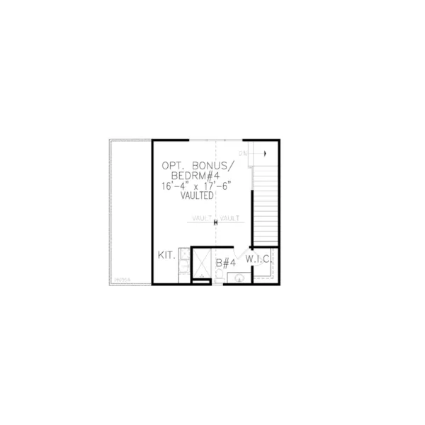 Country House Plan Second Floor - Berry Field Modern Farmhouse 056D-0106 - Shop House Plans and More