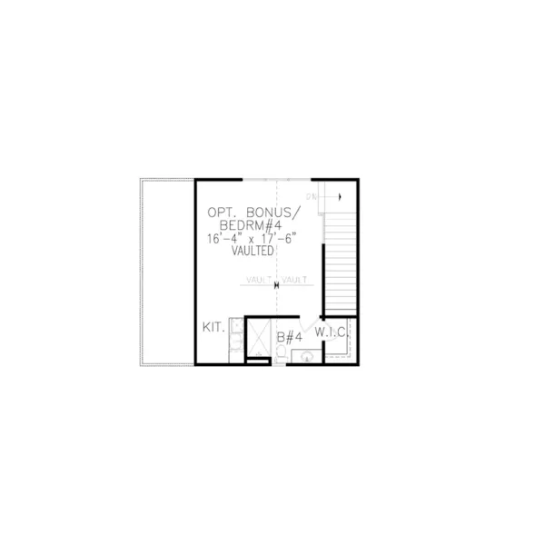 Farmhouse Plan Second Floor - Sawyers Cove Modern Farmhouse 056D-0107 - Shop House Plans and More