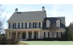 Colonial House Plan Front of House 056D-0119