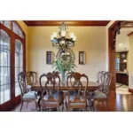 Mountain House Plan Dining Room Photo 03 - Florence Lane Craftsman Home 056D-0121 - Shop House Plans and More