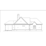 Country House Plan Left Elevation - Hobbs Landing Country Home 056D-0122 - Shop House Plans and More