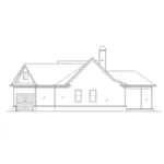 Country House Plan Right Elevation - Hobbs Landing Country Home 056D-0122 - Shop House Plans and More