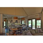 Ranch House Plan Dining Room Photo 01 - Watermark Cove Craftsman Home 056D-0134 - Shop House Plans and More