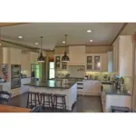 Ranch House Plan Kitchen Photo 01 - Watermark Cove Craftsman Home 056D-0134 - Shop House Plans and More