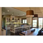 Ranch House Plan Kitchen Photo 03 - Watermark Cove Craftsman Home 056D-0134 - Shop House Plans and More