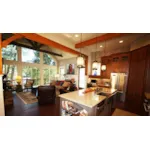 Mountain House Plan Kitchen Photo 04 - 056D-0141 - Shop House Plans and More