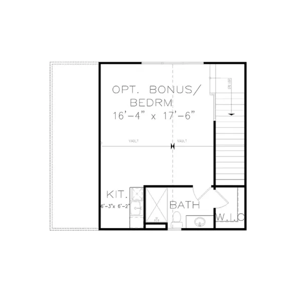 Modern Farmhouse Plan Second Floor - 056D-0156 | House Plans and More