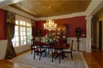 Arts & Crafts House Plan Dining Room Photo 01 - Bayonet Luxury Home 056S-0001 - Shop House Plans and More