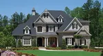 Country French House Plan Front of House 056S-0001