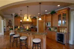 Traditional House Plan Kitchen Photo 04 - Bayonet Luxury Home 056S-0001 - Shop House Plans and More