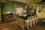 Country House Plan Kitchen Photo 03 - Horizon Bay Luxury Home 056S-0002 - Search House Plans and More
