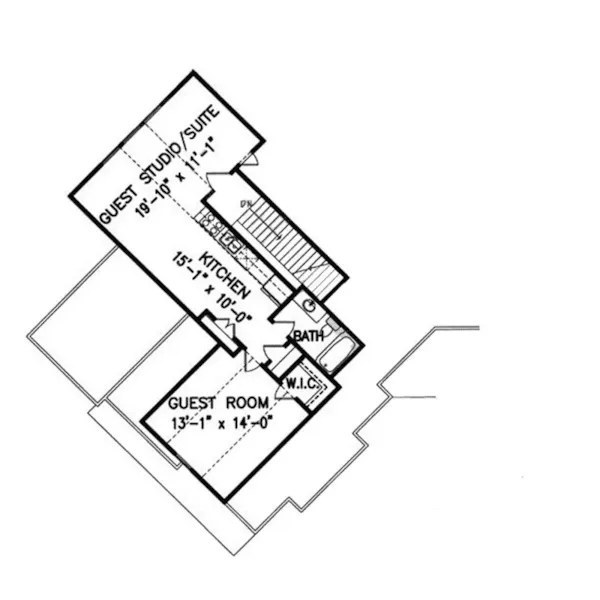 Luxury House Plan Optional Second Floor - Horizon Bay Luxury Home 056S-0002 - Search House Plans and More