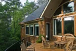 Craftsman House Plan Outdoor Living Photo 02 - Horizon Bay Luxury Home 056S-0002 - Search House Plans and More