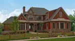 European House Plan Front of House 056S-0003