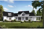 Beach & Coastal House Plan Front of Home - 056S-0006 - Shop House Plans and More