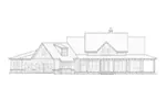 Farmhouse Plan Front Elevation - Edison Pier Modern Farmhouse 056S-0007 - Shop House Plans and More