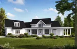 Luxury House Plan Front of House 056S-0007