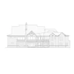 Farmhouse Plan Rear Elevation - Edison Pier Modern Farmhouse 056S-0007 - Shop House Plans and More