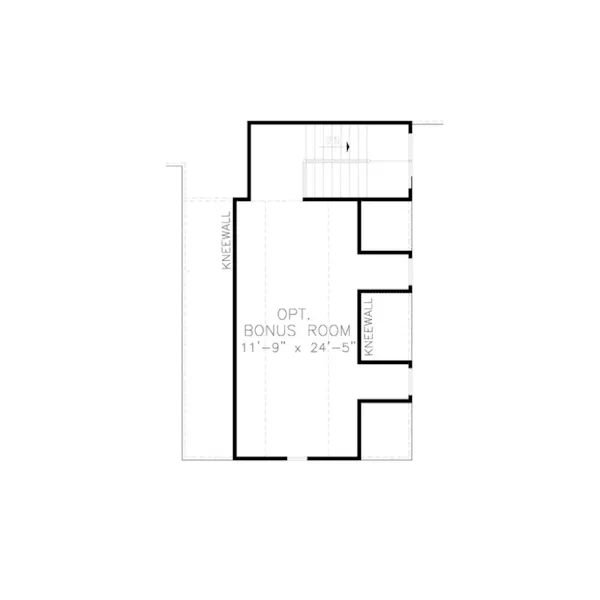 Florida House Plan Second Floor - Hartle Modern Farmhouse 056S-0008 - Shop House Plans and More