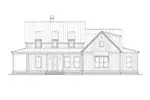 Florida House Plan Front Elevation - Hartle Modern Farmhouse 056S-0008 - Shop House Plans and More