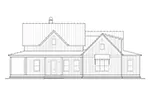 Beach & Coastal House Plan Front Elevation - Mark Harbor Modern Farmhouse 056D-0009 - Shop House Plans and More
