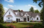 Traditional House Plan Front of House 056S-0010