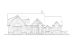 Luxury House Plan Front Elevation - 056S-0011 - Shop House Plans and More