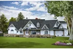 Country House Plan Front of Home - 056S-0013 - Shop House Plans and More