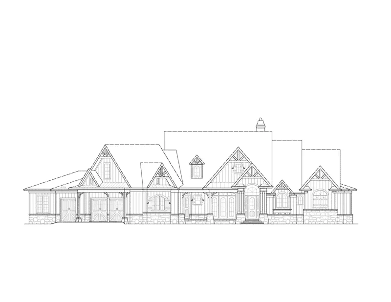 Country French House Plan Front Elevation - 056S-0014 - Shop House Plans and More