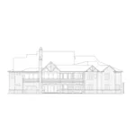 Country House Plan Rear Elevation - Waycross Bay Craftsman Home 056S-0014 - Shop House Plans and More