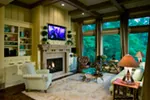Rustic House Plan Family Room Photo 02 - 056S-0015 - Shop House Plans and More