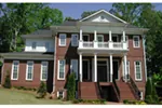 Greek Revival House Plan Front of House 056S-0016