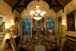 European House Plan Dining Room Photo 01 - Dolan Ridge Luxury Home 056S-0018 - Shop House Plans and More