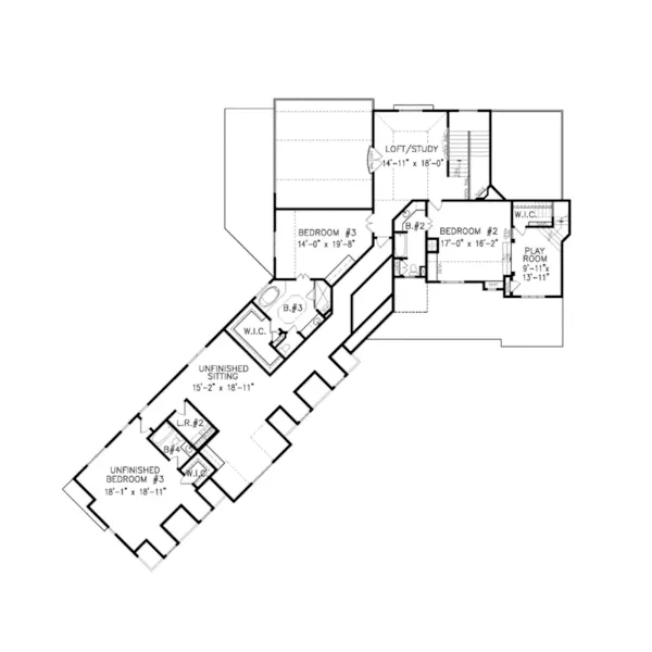 European House Plan Second Floor - Dolan Ridge Luxury Home 056S-0018 - Shop House Plans and More