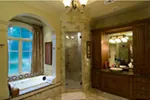 European House Plan Master Bathroom Photo 01 - Dolan Ridge Luxury Home 056S-0018 - Shop House Plans and More