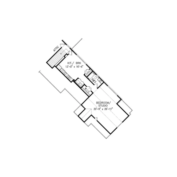 Craftsman House Plan Second Floor - Murphy Cove Luxury Home 056S-0019 - Shop House Plans and More