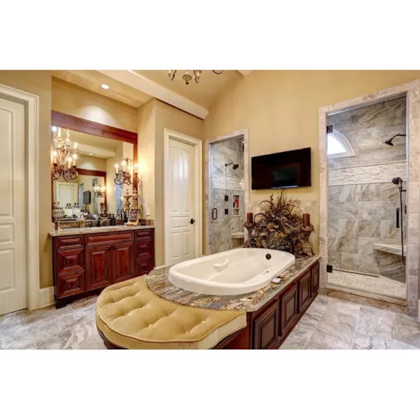 Country House Plan Master Bathroom Photo 02 - Murphy Cove Luxury Home 056S-0019 - Shop House Plans and More