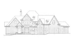 Traditional House Plan Front Elevation - Chiswick Luxury European Home 056S-0020 - Shop House Plans and More