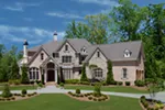 European House Plan Front of House 056S-0020