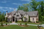 Traditional House Plan Front of House 056S-0020