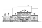 Colonial House Plan Front Elevation - 056S-0022 - Shop House Plans and More