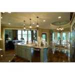 Colonial House Plan Kitchen Photo 01 - Burke Terrace Luxury Home 056S-0027 - Shop House Plans and More