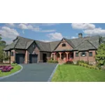 European House Plan Front of Home - Sienna Place Luxury Home 056S-0048 - Shop House Plans and More