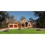 Luxury House Plan Front of Home - Holden Creek European Home 056S-0049 - Search House Plans and More