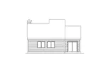 Modern House Plan Rear Elevation - Ashfield Modern Ranch Home 057D-0005 - Search House Plans and More