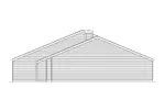 Ranch House Plan Right Elevation - Ashfield Modern Ranch Home 057D-0005 - Search House Plans and More