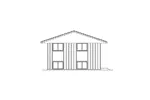 Multi-Family House Plan Left Elevation - Winwood Two-Story Duplex 057D-0007 - Shop House Plans and More